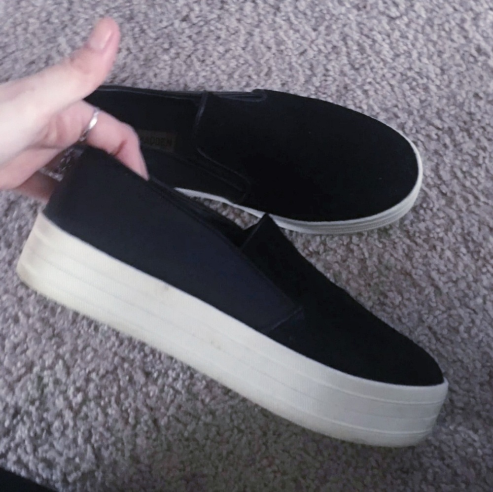 Steve Madden Platform Slip On Sneakers